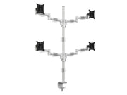Multibrackets M VESA Deskmount Officeline Quad Monitor Arm for 15"–30" Monitors | 7350073735587