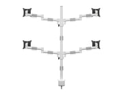 Multibrackets M VESA Deskmount Officeline Quad Monitor Arm for 15"–30" Monitors | 7350073735587