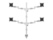Multibrackets M VESA Deskmount Officeline Quad Monitor Arm for 15"–30" Monitors | 7350073735587