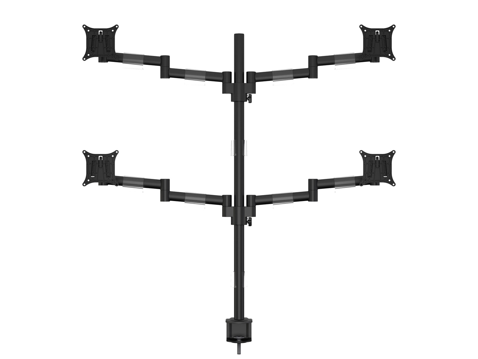 Multibrackets M VESA Deskmount Officeline Quad Monitor Arm for 15"–30" Monitors | 7350073735891
