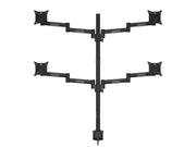 Multibrackets M VESA Deskmount Officeline Quad Monitor Arm for 15"–30" Monitors | 7350073735891