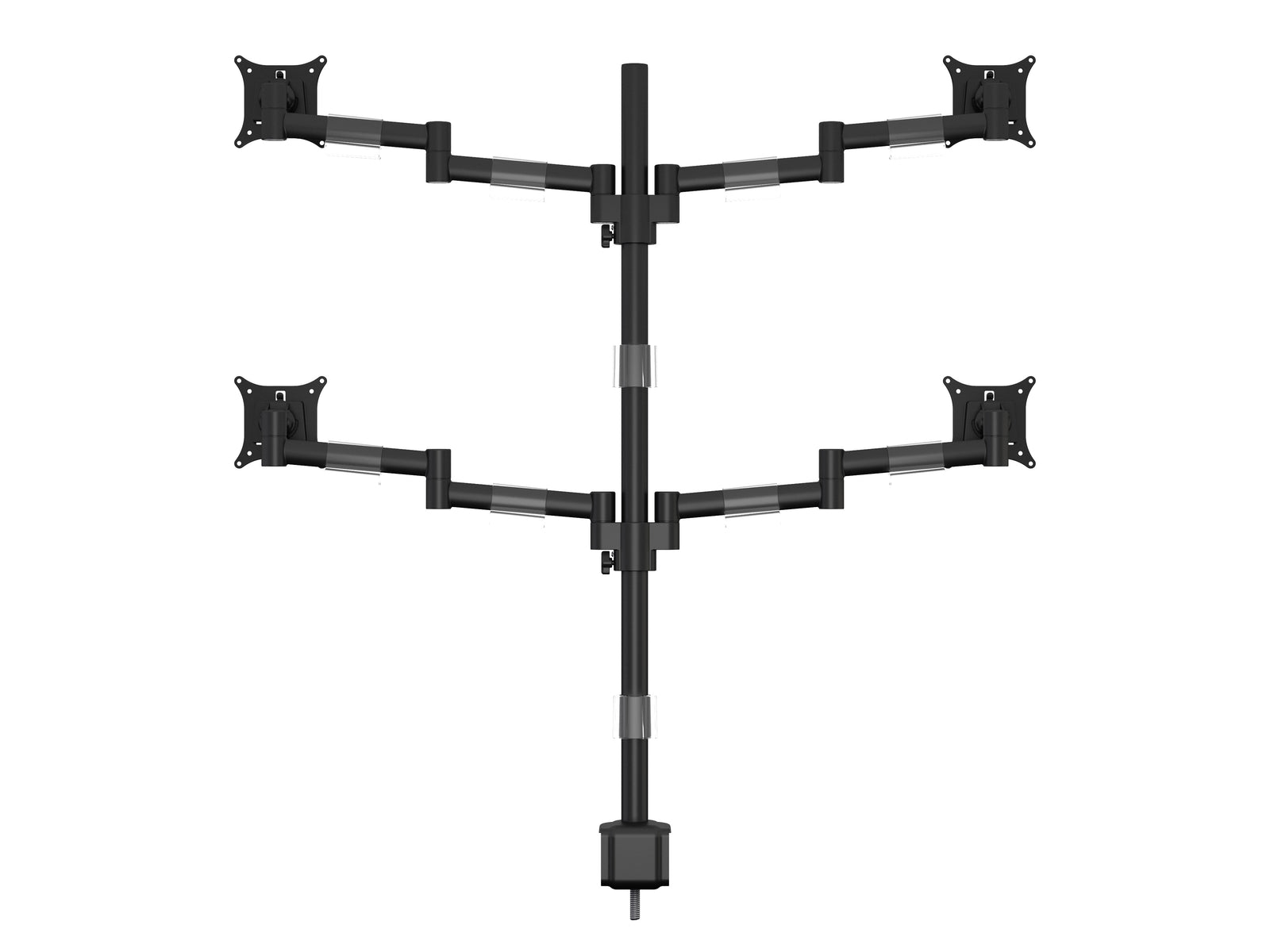 Multibrackets M VESA Deskmount Officeline Quad Monitor Arm for 15"–30" Monitors | 7350073735891