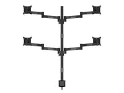 Multibrackets M VESA Deskmount Officeline Quad Monitor Arm for 15"–30" Monitors | 7350073735891