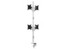 Multibrackets M VESA Deskmount Officeline Quad Vertical Monitor Arm for 15"–30" Monitors | 7350073735594