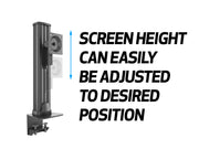 Multibrackets M VESA Deskmount Single Vertical Monitor Arm for 32"–57" Ultrawide Monitors | 7350105210723