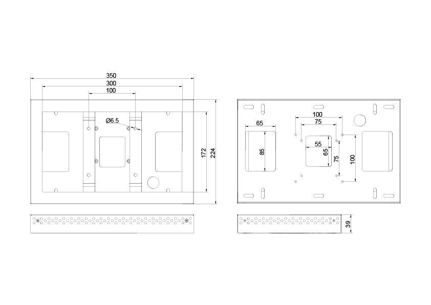 Multibrackets M VESA Deskmount for Samsung QB13R & QB13R-T 13" Displays | 7350105212789 Tablet Mount Multibrackets