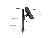Multibrackets M VESA Deskmount for Samsung QB13R & QB13R-T 13" Displays | 7350105212789 Tablet Mount Multibrackets