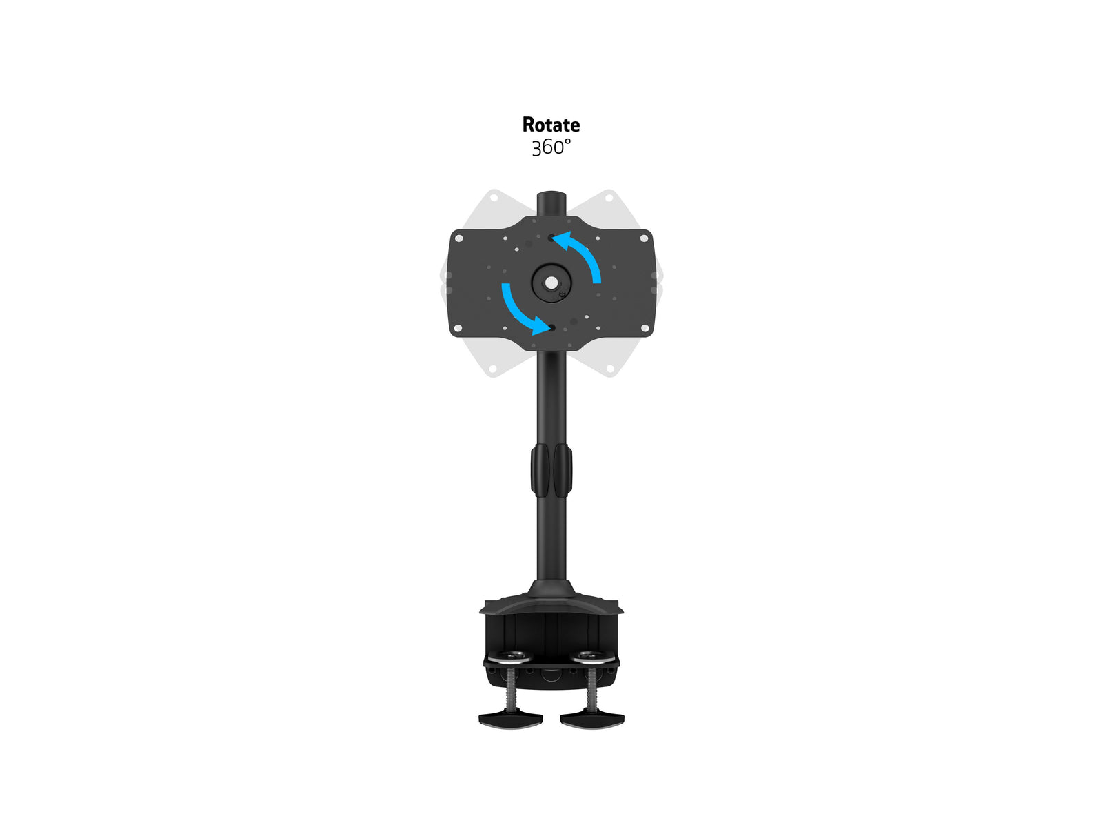 Multibrackets M VESA Desktopmount Single Desk Clamp Monitor Mount for 24"–34" Monitors | 7350105210358