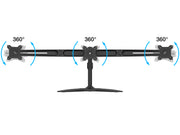 Multibrackets M VESA Desktopmount Triple Monitor Stand for 15"–24" Monitors | 7350022734999