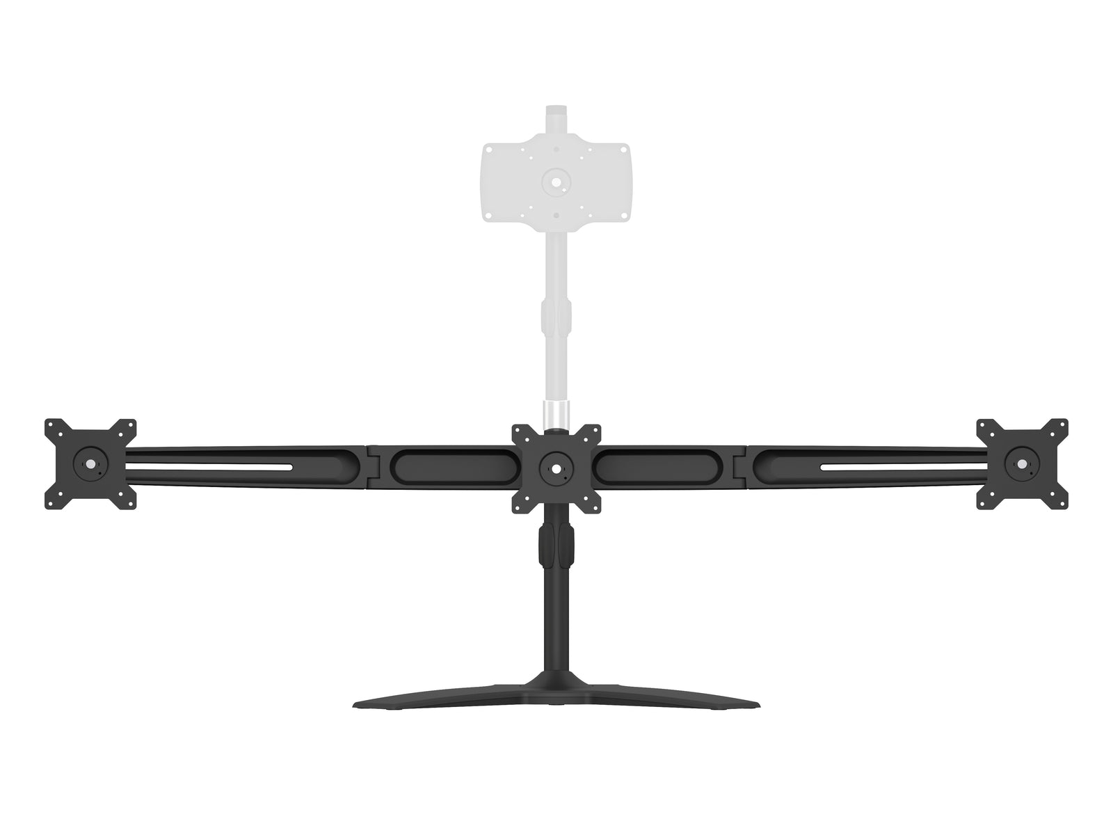 Multibrackets M VESA Desktopmount Triple Monitor Stand for 15"–24" Monitors | 7350022734999