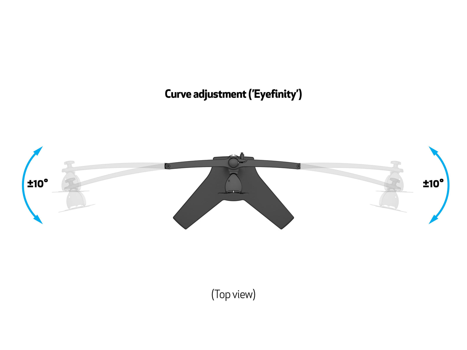 Multibrackets M VESA Desktopmount Triple Monitor Stand for 15"–24" Monitors | 7350022734999