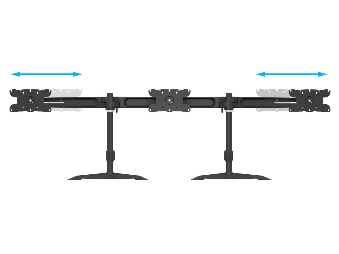 Multibrackets M VESA Desktopmount Triple Monitor Stand for 24"–32" Monitors | 7350073731312