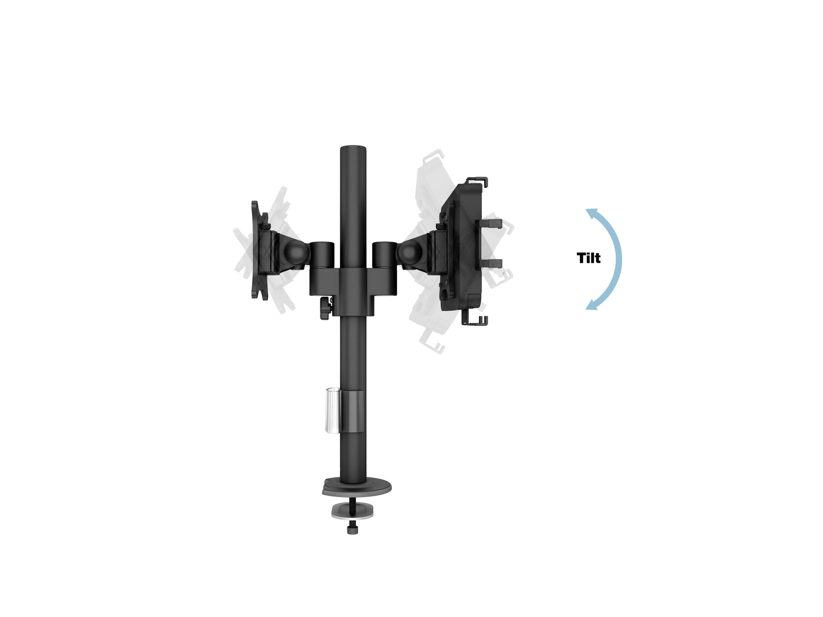 Multibrackets M VESA Dual B2B Lockable Tablet & Monitor Mount for 7"-14.6" | 7350105212819 Tablet Mount Multibrackets