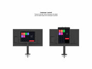 Multibrackets M VESA Dual B2B Lockable Tablet & Monitor Mount for 7"-14.6" | 7350105212819 Tablet Mount Multibrackets