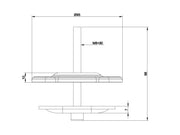 Multibrackets M VESA Dual B2B Mount for Samsung QB13R & QB13R-T | 7350105212802 Tablet Mount Multibrackets