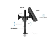 Multibrackets M VESA Dual B2B Mount for Samsung QB13R & QB13R-T | 7350105212802 Tablet Mount Multibrackets