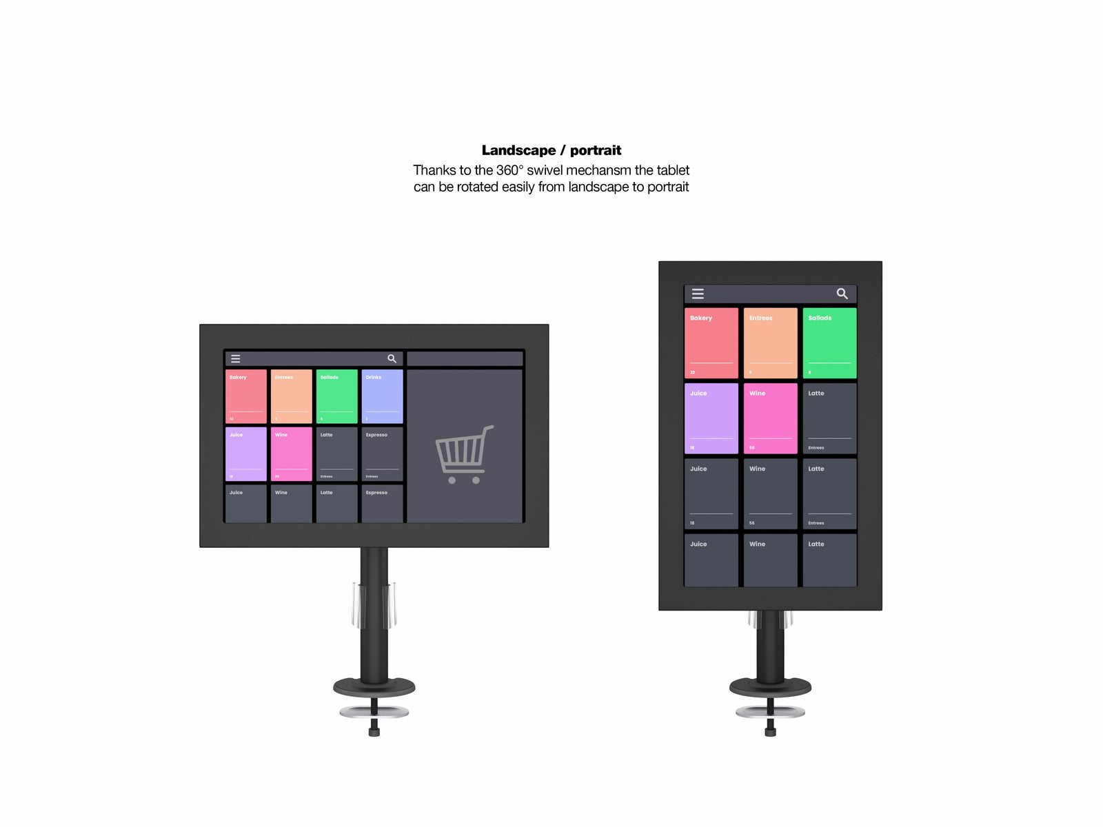 Multibrackets M VESA Dual B2B Mount for Samsung QB13R & QB13R-T | 7350105212802 Tablet Mount Multibrackets