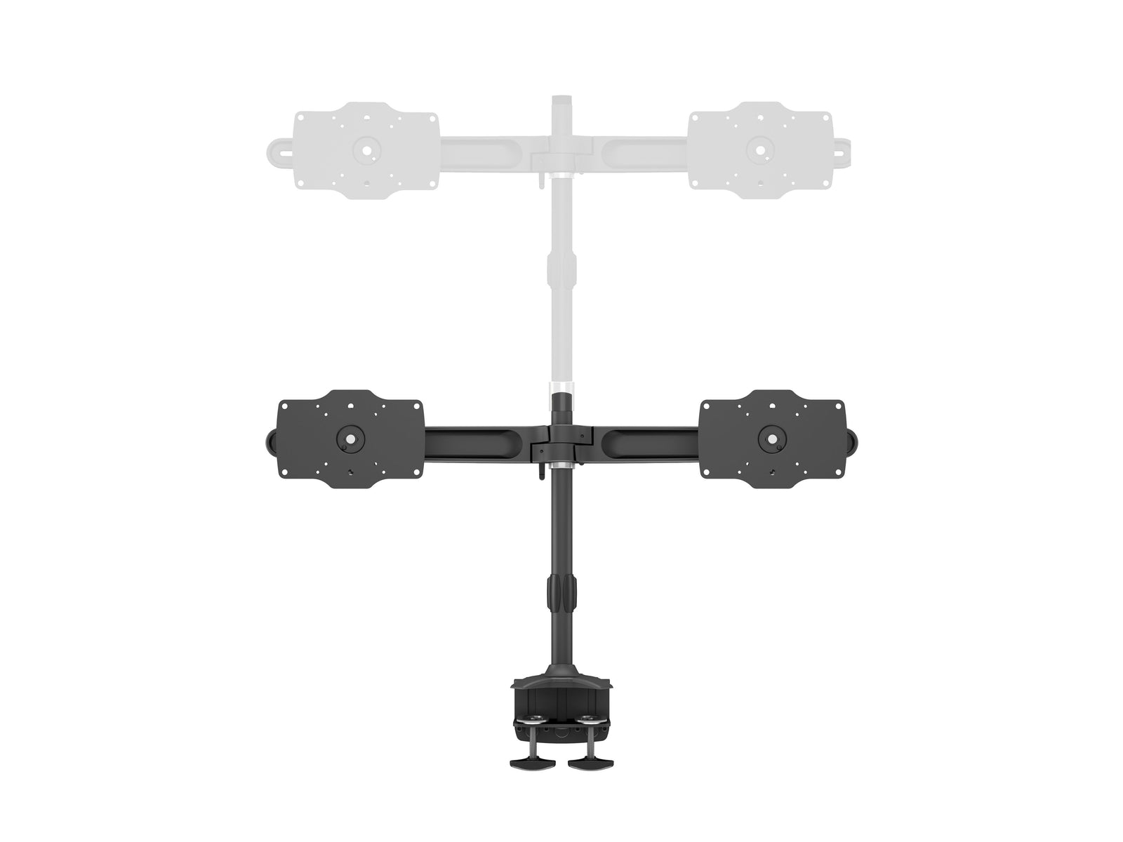 Multibrackets M VESA Dual Desk Clamp Monitor Mount for 24"–34" Monitors | 7350105210365