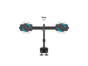 Multibrackets M VESA Dual Desk Clamp Monitor Mount for 24"–34" Monitors | 7350105210365