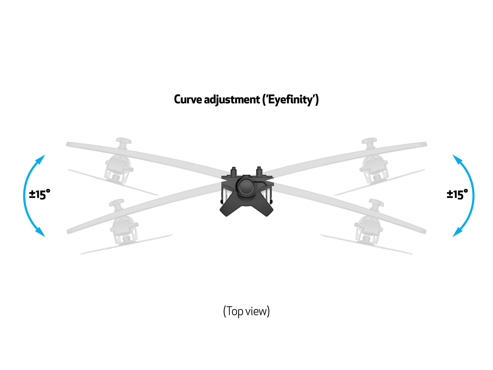 Multibrackets M VESA Dual Desk Clamp Monitor Mount for 24"–34" Monitors | 7350105210365