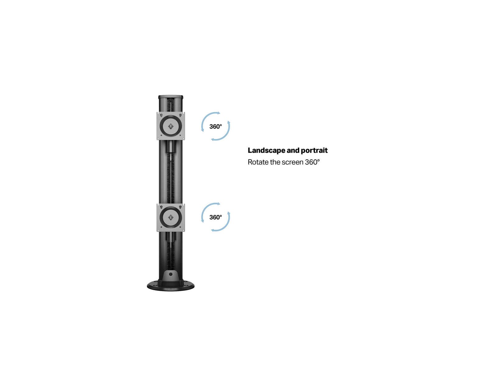 Multibrackets M VESA Dual Vertical Monitor Mount for 32"–57" Widescreen Monitors | 7350022738621