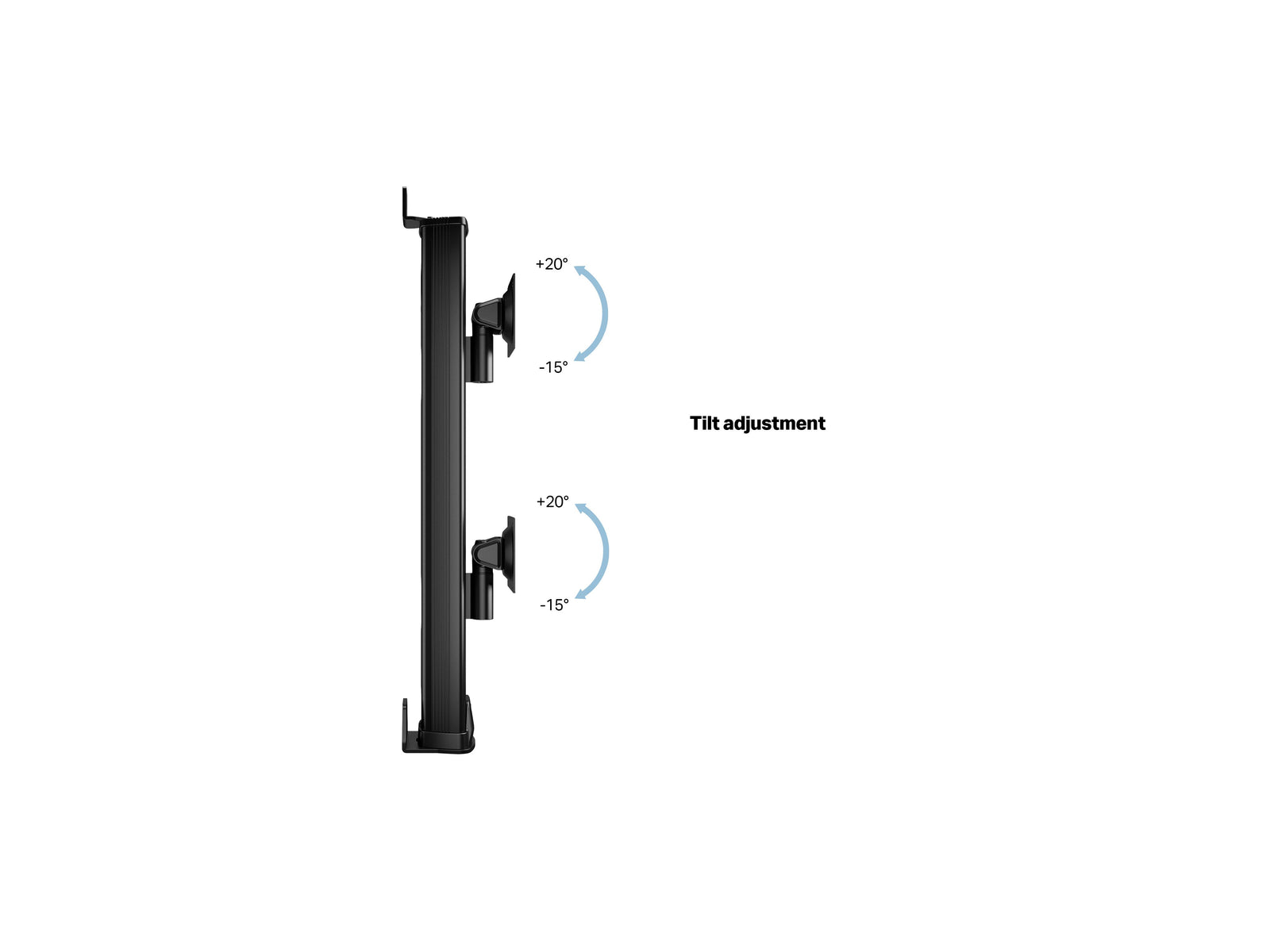 Multibrackets M VESA Dual Vertical Monitor Mount for 32"–57" Widescreen Monitors | 7350105214387