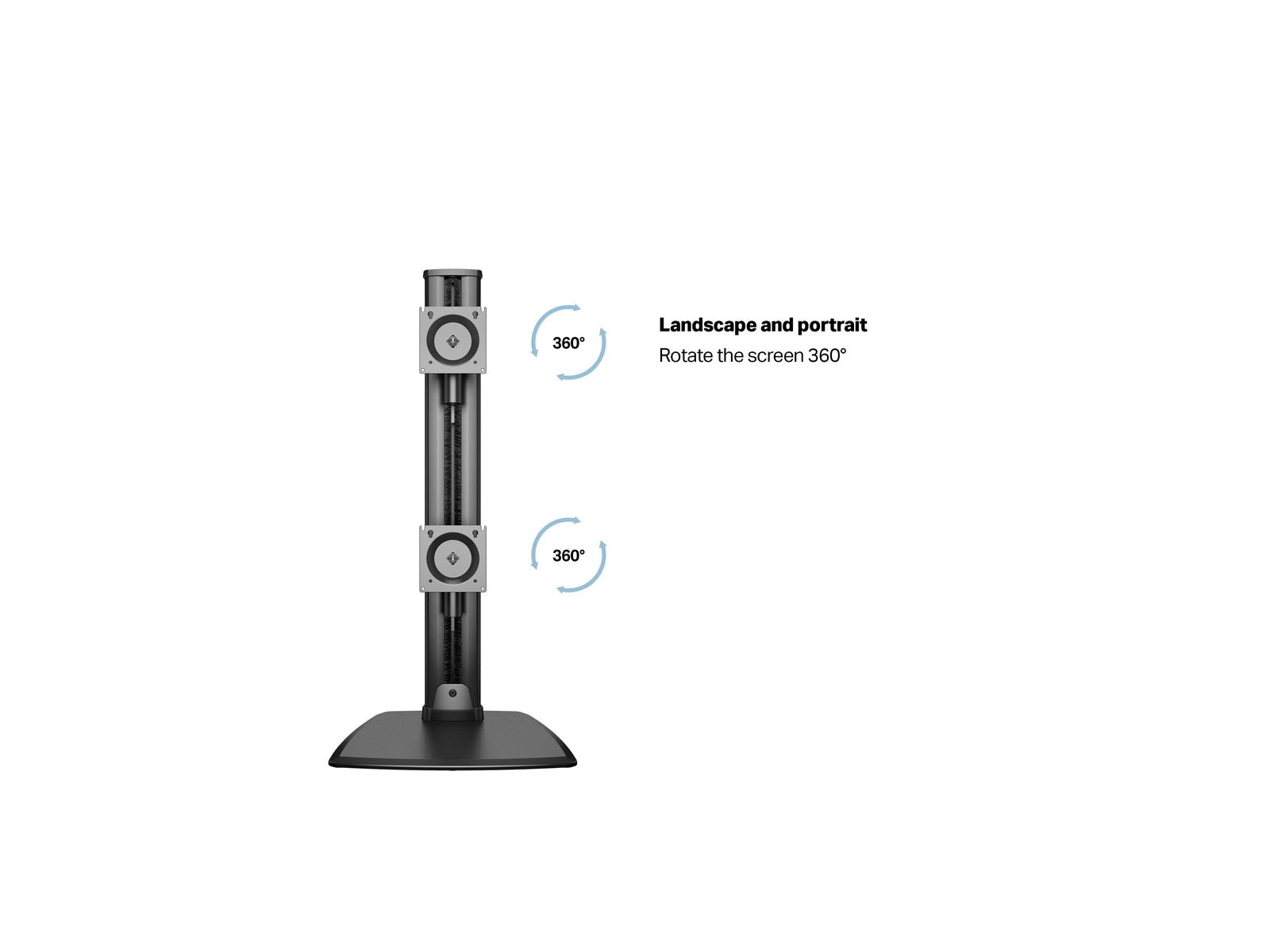 Multibrackets M VESA Dual Vertical Monitor Stand for 32"–57" Widescreen Monitors | 7350105213243