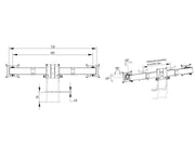 Multibrackets M VESA Duo Crossbar for Dual 15"–28" Monitors | 7350073734894 Mount Accessories Multibrackets