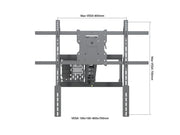 Multibrackets M VESA Extension Kit 200mm for VESA up to 800mm | 7350105219979