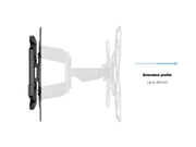 Multibrackets M VESA Flexarm Dual Full Motion Wall Mount for 40"–70" Screens | 7350073735266