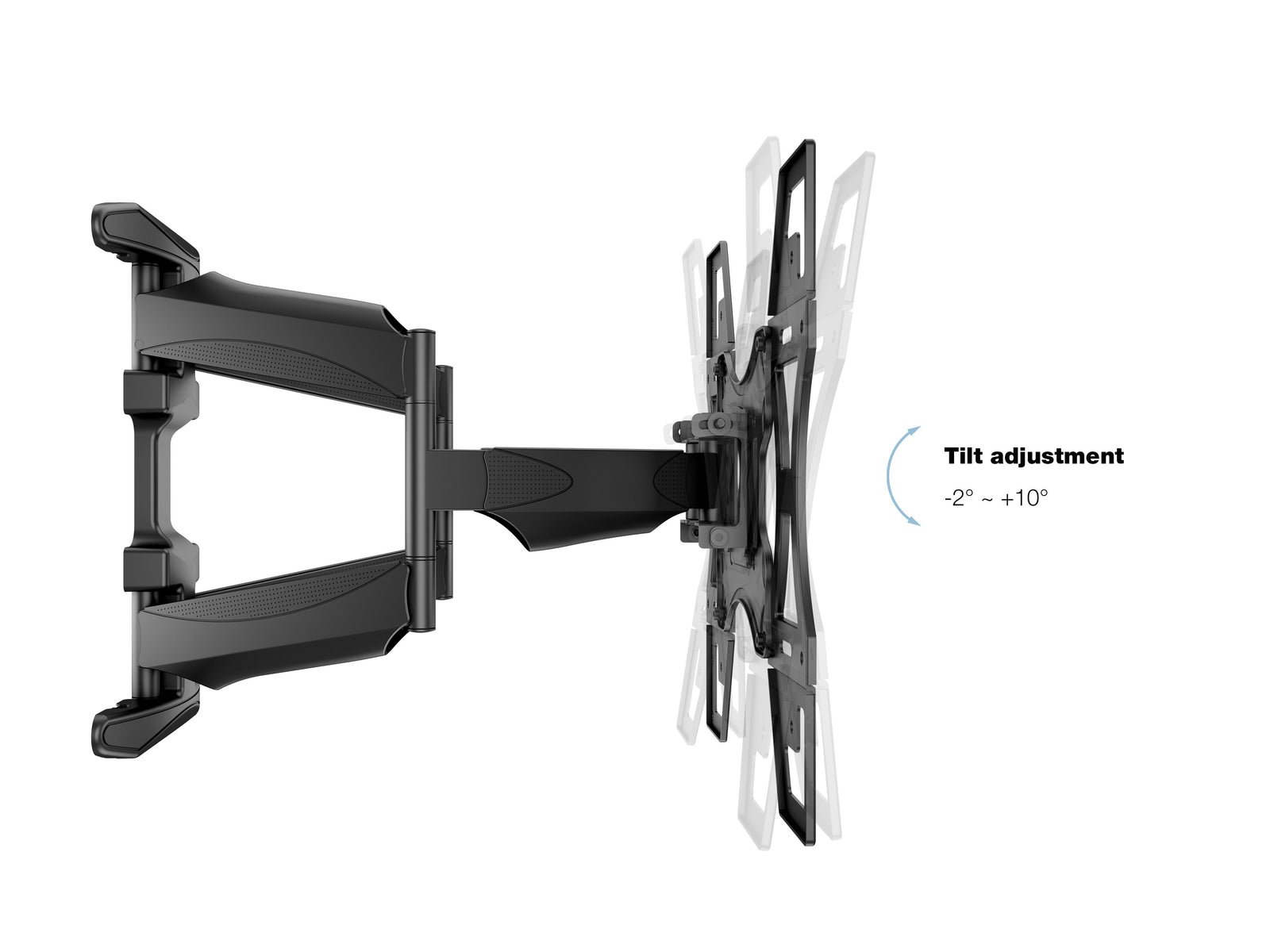 Multibrackets M VESA Flexarm Dual Full Motion Wall Mount for 40"–70" Screens | 7350073735266