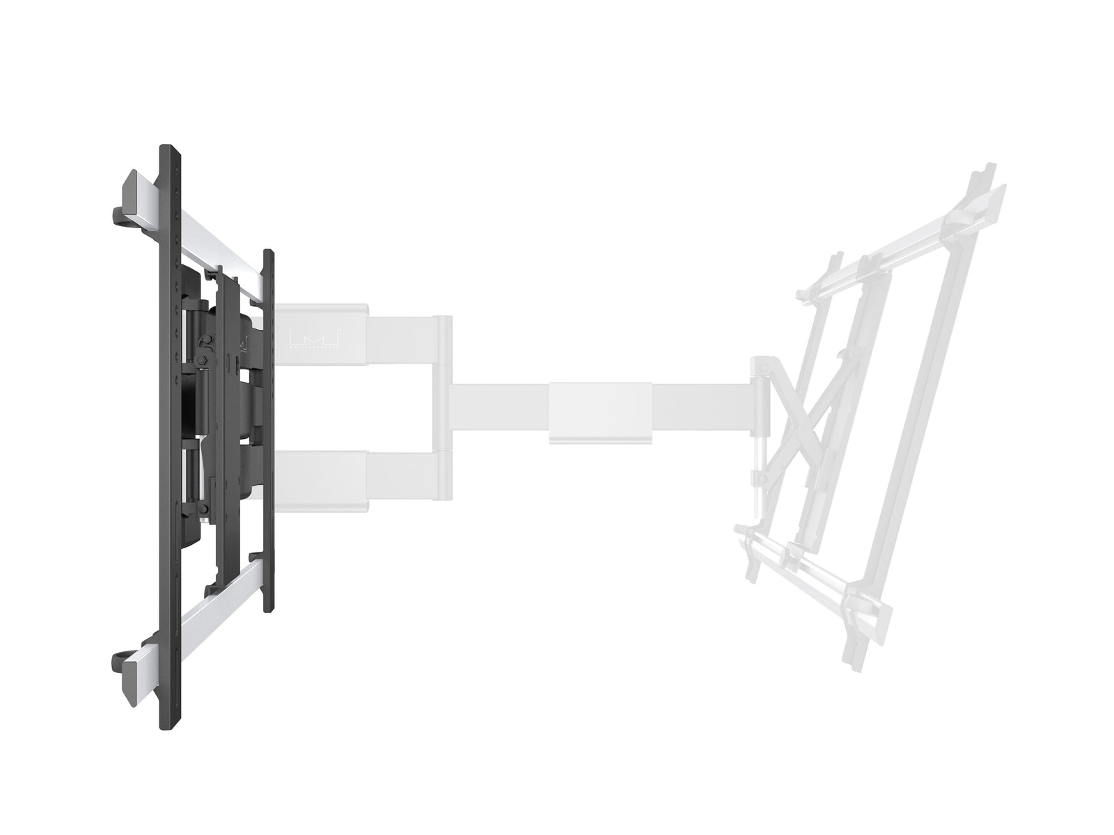 Multibrackets M VESA Flexarm Thin Large Full Motion Wall Mount for 37"–65" Screens | 7350105210143