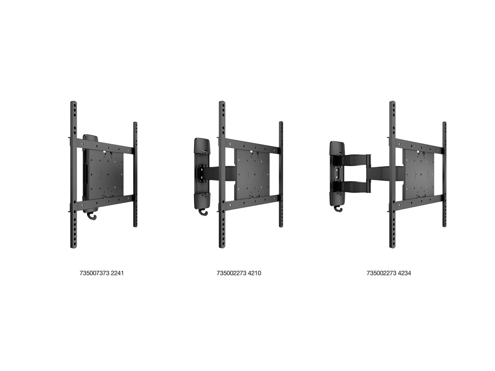 Multibrackets M VESA Flexarm Tilt & Turn III Wall Mount for 32"–50" Screens | 7350022734234