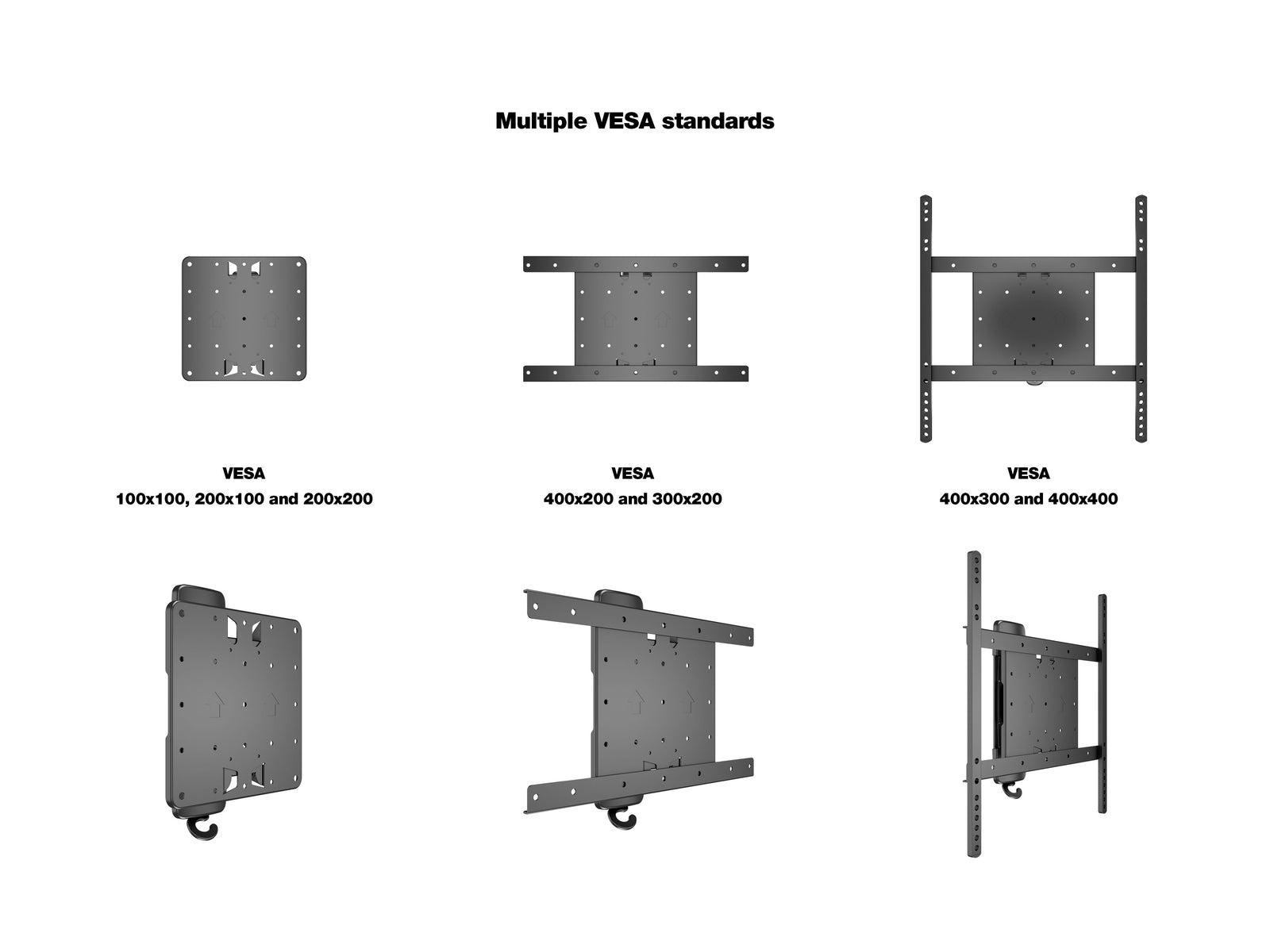 Multibrackets M VESA Flexarm Tilt & Turn I Wall Mount for 32"–50" Screens | 7350073732241