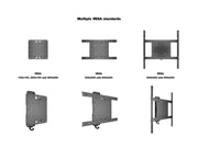 Multibrackets M VESA Flexarm Tilt & Turn I Wall Mount for 32"–50" Screens | 7350073732241