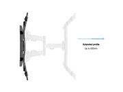Multibrackets M VESA Flexarm XL Dual Full Motion Wall Mount for 40"–75" Screens | 7350105210402