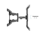 Multibrackets M VESA Flexarm XL Dual Full Motion Wall Mount for 40"–75" Screens | 7350105210402