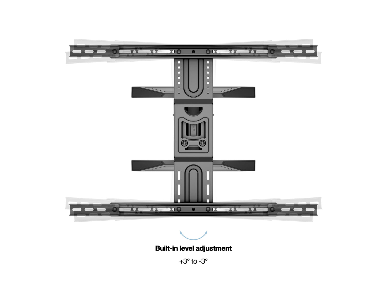 Multibrackets M VESA Flexarm XL Dual Full Motion Wall Mount for 40"–75" Screens | 7350105210402