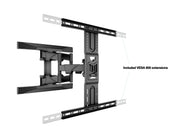 Multibrackets M VESA Flexarm XL Dual Full Motion Wall Mount for 40"–75" Screens | 7350105210402