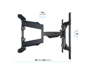 Multibrackets M VESA Flexarm XL Dual Full Motion Wall Mount for 40"–86" Screens | 7350073736317