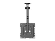 Multibrackets M VESA Flip Down Large Mount for 23"-55" Screens – Black | 7350105213090 Ceiling Mount Bracket Multibrackets