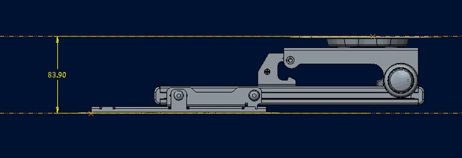 Multibrackets M VESA Flip Down Mount for 15"-37" Screens | 7350022739826 Ceiling Mount Bracket Multibrackets
