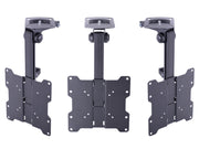 Multibrackets M VESA Flip Down Mount for 15"-37" Screens | 7350022739826 Ceiling Mount Bracket Multibrackets