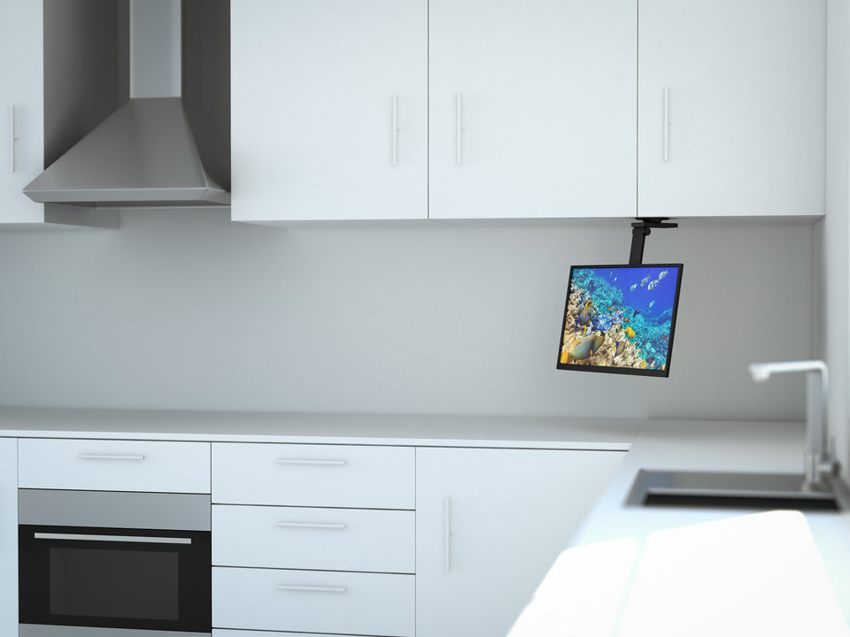 Multibrackets M VESA Flip Down Mount for 15"-37" Screens | 7350022739826 Ceiling Mount Bracket Multibrackets