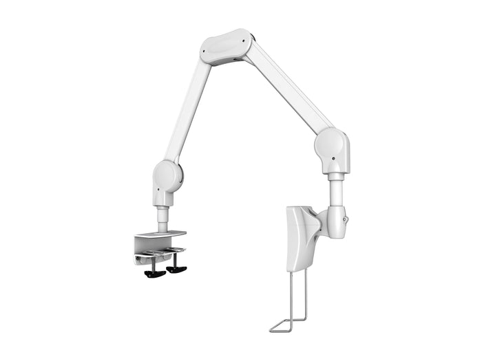 Multibrackets M VESA Full Motion Medical Monitor Arm for 15"-27" Screens - White | 7350073738816 Monitor Mounts & Stands Multibrackets
