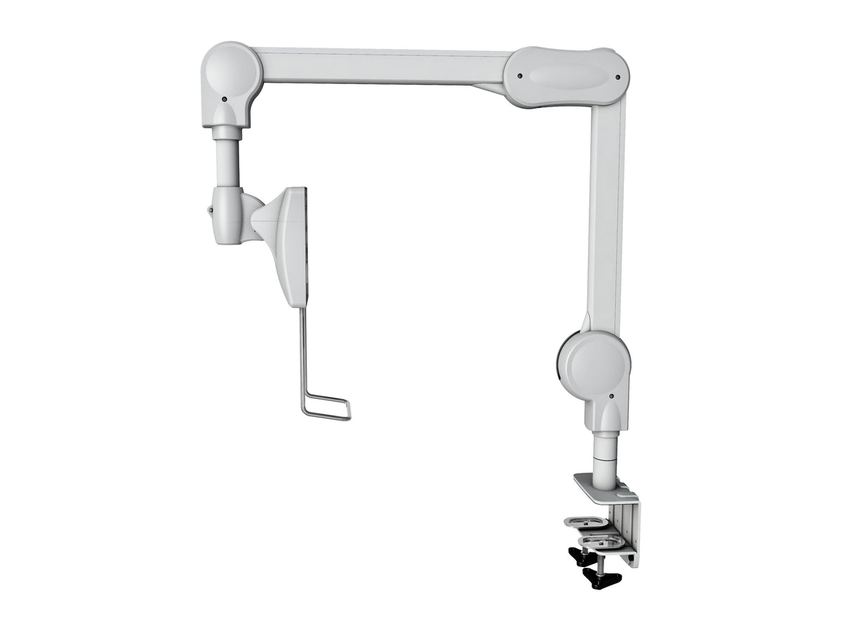 Multibrackets M VESA Full Motion Medical Monitor Arm for 15"-27" Screens - White | 7350073738816 Monitor Mounts & Stands Multibrackets