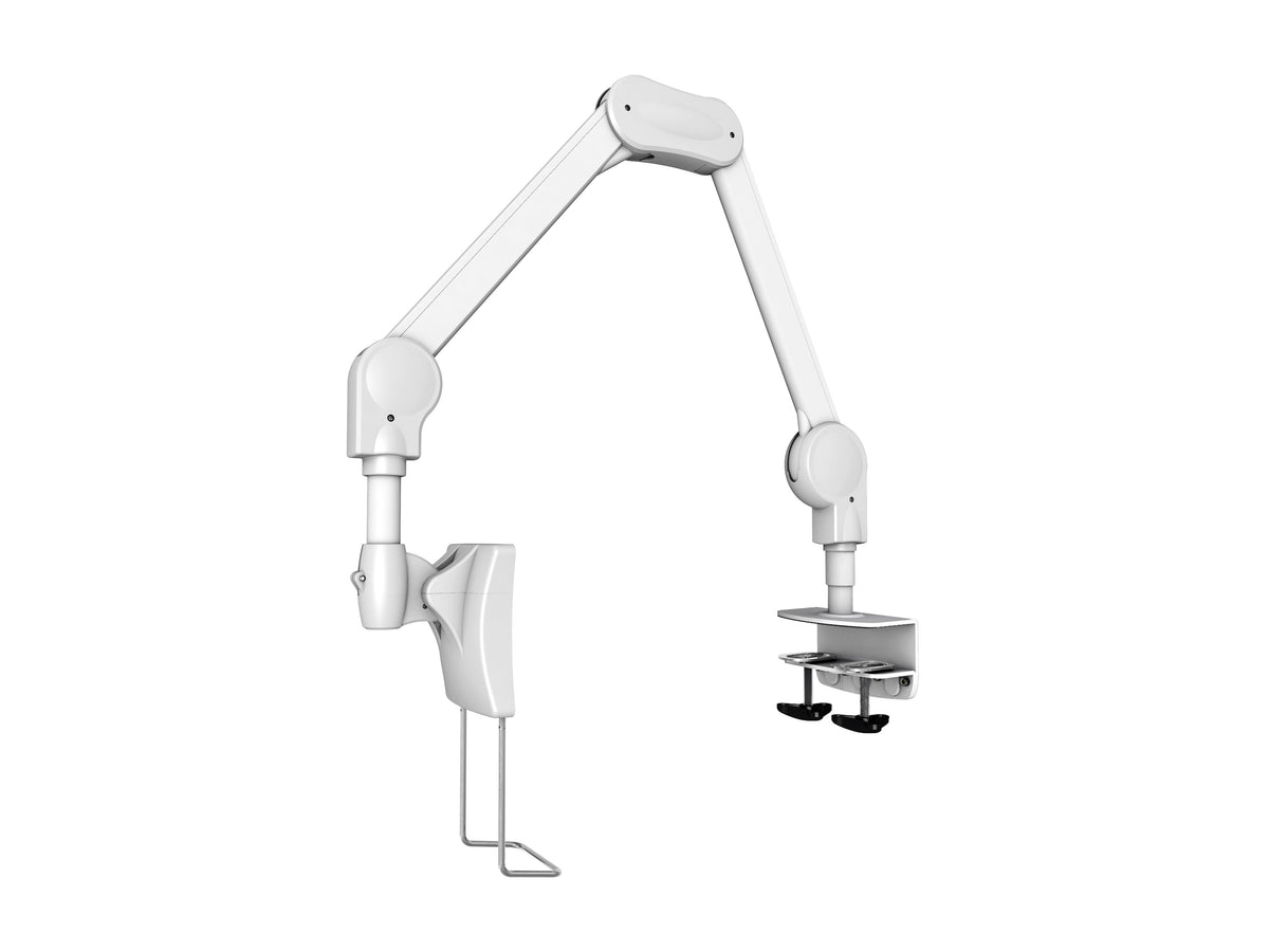 Multibrackets M VESA Full Motion Medical Monitor Arm for 15"-27" Screens - White | 7350073738816 Monitor Mounts & Stands Multibrackets