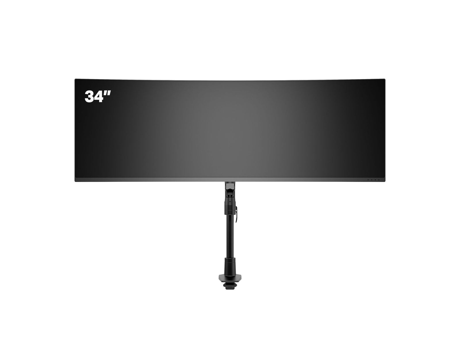 Multibrackets M VESA Gas Lift Arm Basic Pole Monitor Mount for 15"–34" Monitors | 7350105214264