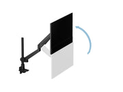 Multibrackets M VESA Gas Lift Arm Basic Single Pole Monitor Mount for 15"–34" Monitors | 7350105214271