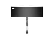 Multibrackets M VESA Gas Lift Arm Basic Single Pole Monitor Mount for 15"–34" Monitors | 7350105214271